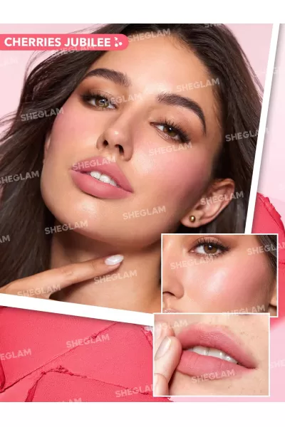  تصویر 2 : Sheglam شیگلم  ست کرمی رژلب و رژگونه  