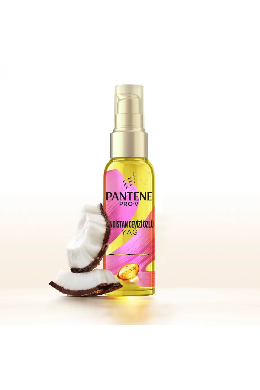 قدرت آبرسانی نارگیل در روغن مو نارگیل پنتن Pantene