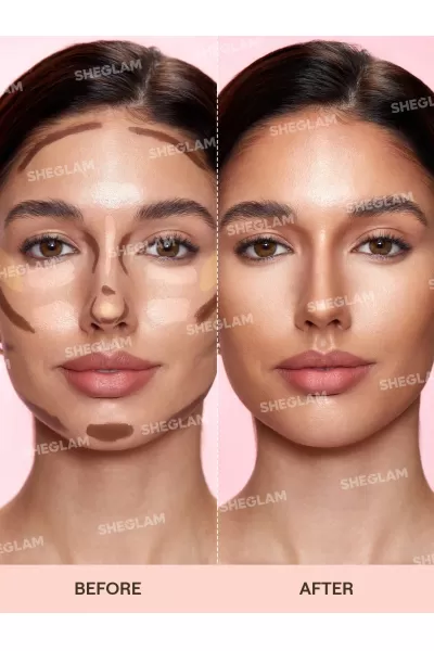  تصویر 1 : Sheglam شیگلم Cacao کانتور فشنگی رنگ  