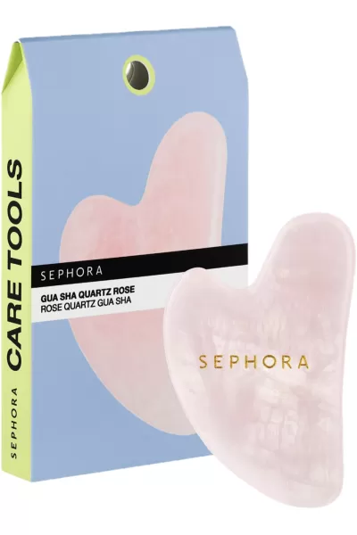 خرید و قیمت سنگ ماساژ رز کوارتز گواشا صورت و گردن SEPHORA  سفورا اصل