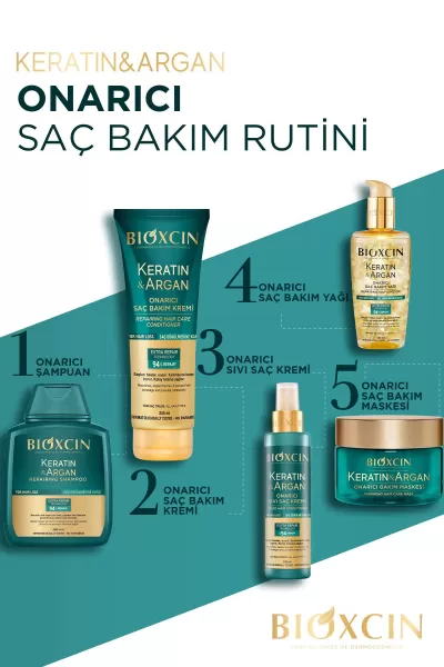  تصویر 3 : BIOXCIN بیوکسین  ماسک مو کراتین + آرگان  