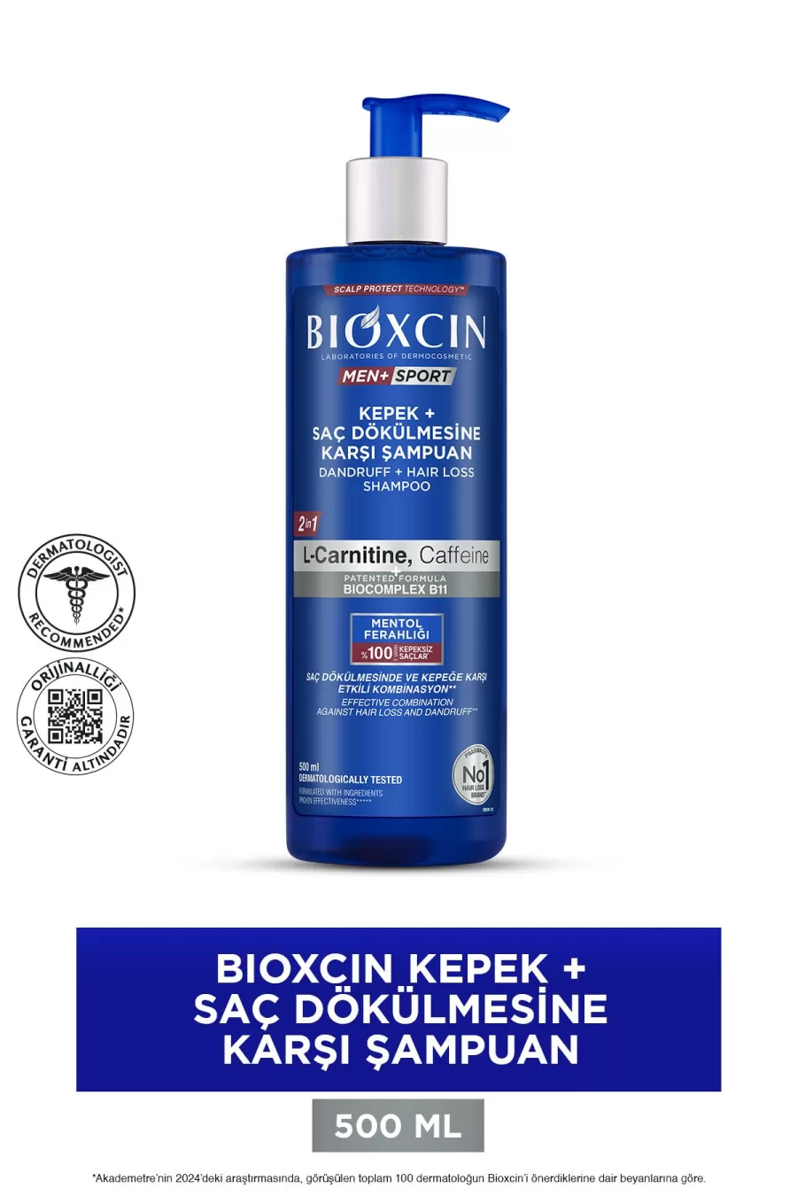 معرفی شامپو ضدشوره + ضدریزش کافئین آقایان بیوکسین BIOXCIN
