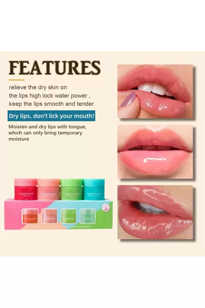  تصویر 6 : بالم لب گریپ فوروت لانیژ LANEIGE 