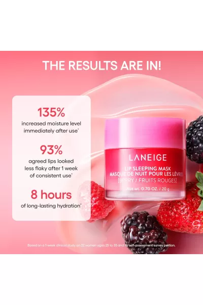  تصویر 4 : LANEIGE لانیژ  بالم لب توت فرنگی  