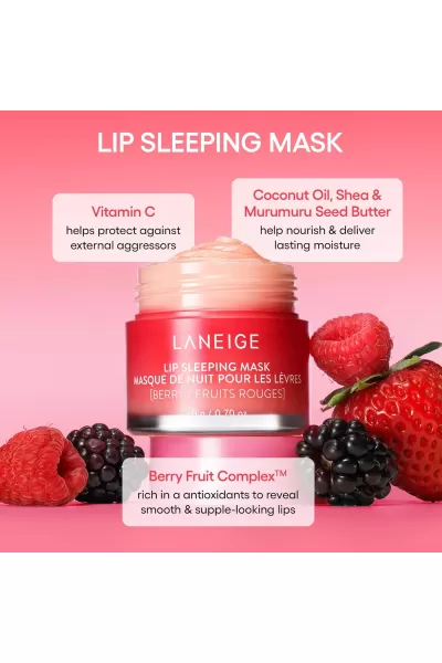  تصویر 5 : LANEIGE لانیژ  بالم لب توت فرنگی  