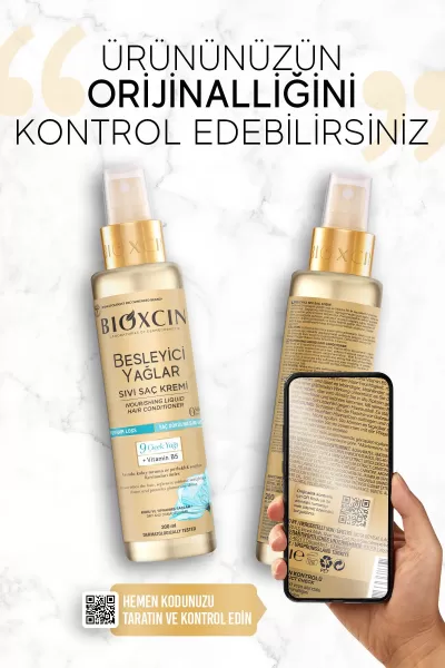  تصویر 5 : اسپری دوفاز نرم کننده موهای خشک بدون سولفات بیوکسین BIOXCIN 