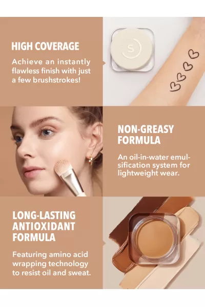 تصویر 2 : Sheglam شیگلم Buttercream بالم کرم پودری رنگ  