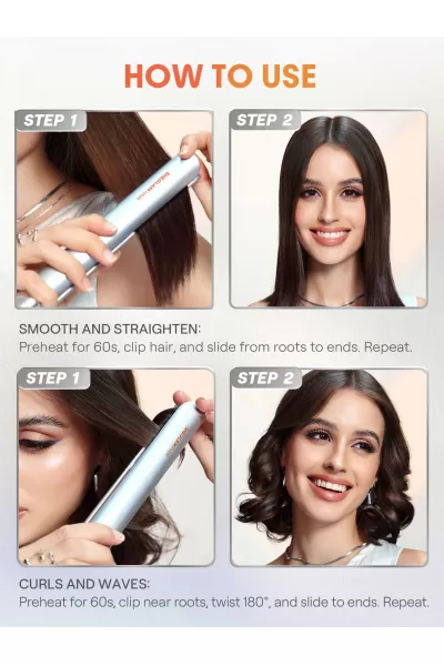  تصویر 4 : Sheglam شیگلم  اتو مو سایز مینی  