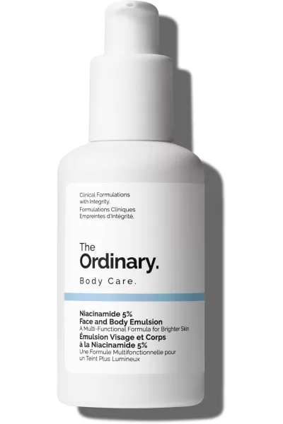  تصویر 1 : امولسیون روشن کننده نیاسینامید 5 صورت و بدن اوردینری The Ordinary 