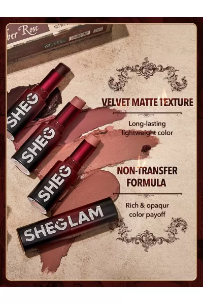  تصویر 3 : Sheglam شیگلم Bliss رژ لب مات رنگ  