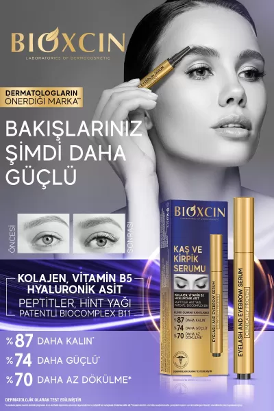  تصویر 4 : BIOXCIN بیوکسین  سرم تقویت مژه و ابرو  