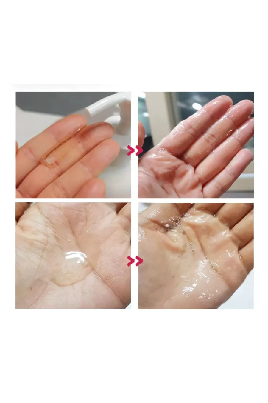 نحوه استفاده از ژل شوینده سرامید پوست خشک و حساس ایلیون Illiyon روی پوست