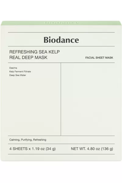 خرید و قیمت پک ۴ تایی ماسک جلبک دریایی BioDance  بایودنس اصل
