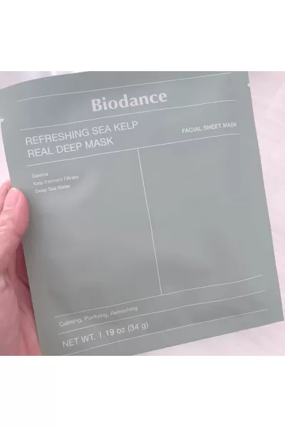  تصویر 13 : BioDance بایودنس  پک ۴ تایی ماسک جلبک دریایی  