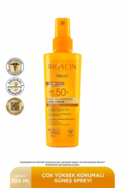 تصویر 2 : اسپری ضدآفتاب بدن بیوکسین BIOXCIN 