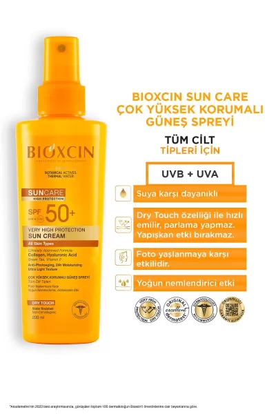  تصویر 3 : اسپری ضدآفتاب بدن بیوکسین BIOXCIN 