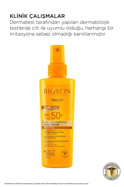  تصویر 4 : اسپری ضدآفتاب بدن بیوکسین BIOXCIN 