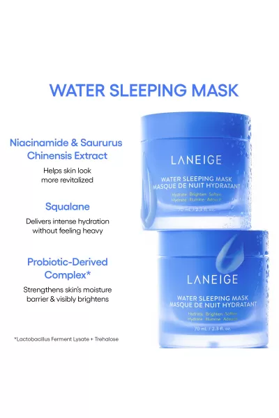  تصویر 4 : LANEIGE لانیژ  ماسک شب آبرسان  
