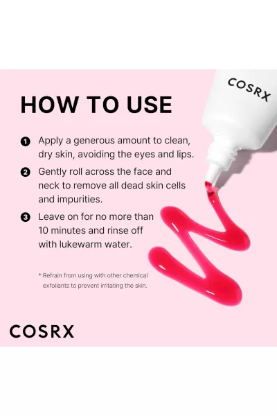  تصویر 7 : COSRX کوزارکس  ژل لایه بردار چهار اسید  