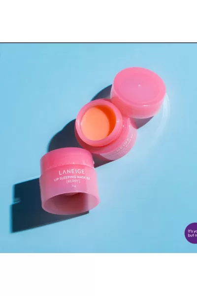  تصویر 1 : ماسک لب ۳ گرمی توت فرنگی لانیژ LANEIGE 