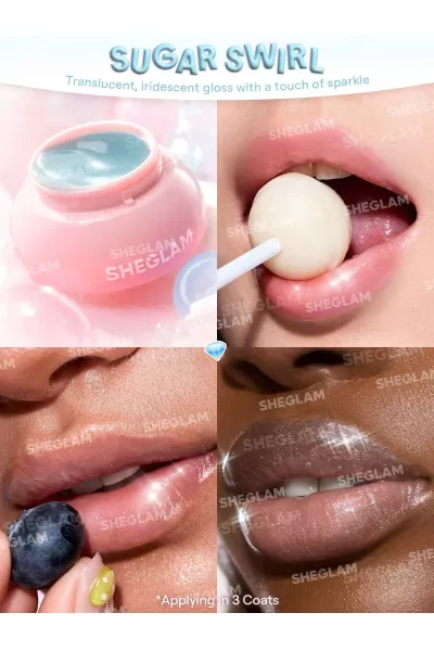  تصویر 1 : Sheglam شیگلم Sugar Swirl بالم لب مربایی رنگ  