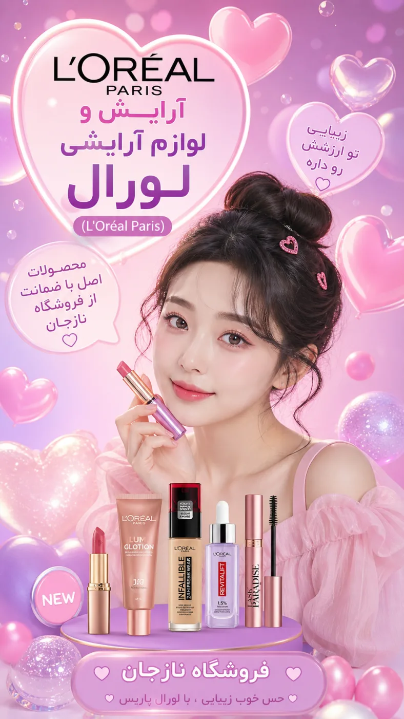 آرایش و لوازم آرایشی لورال (L'Oréal Paris)
