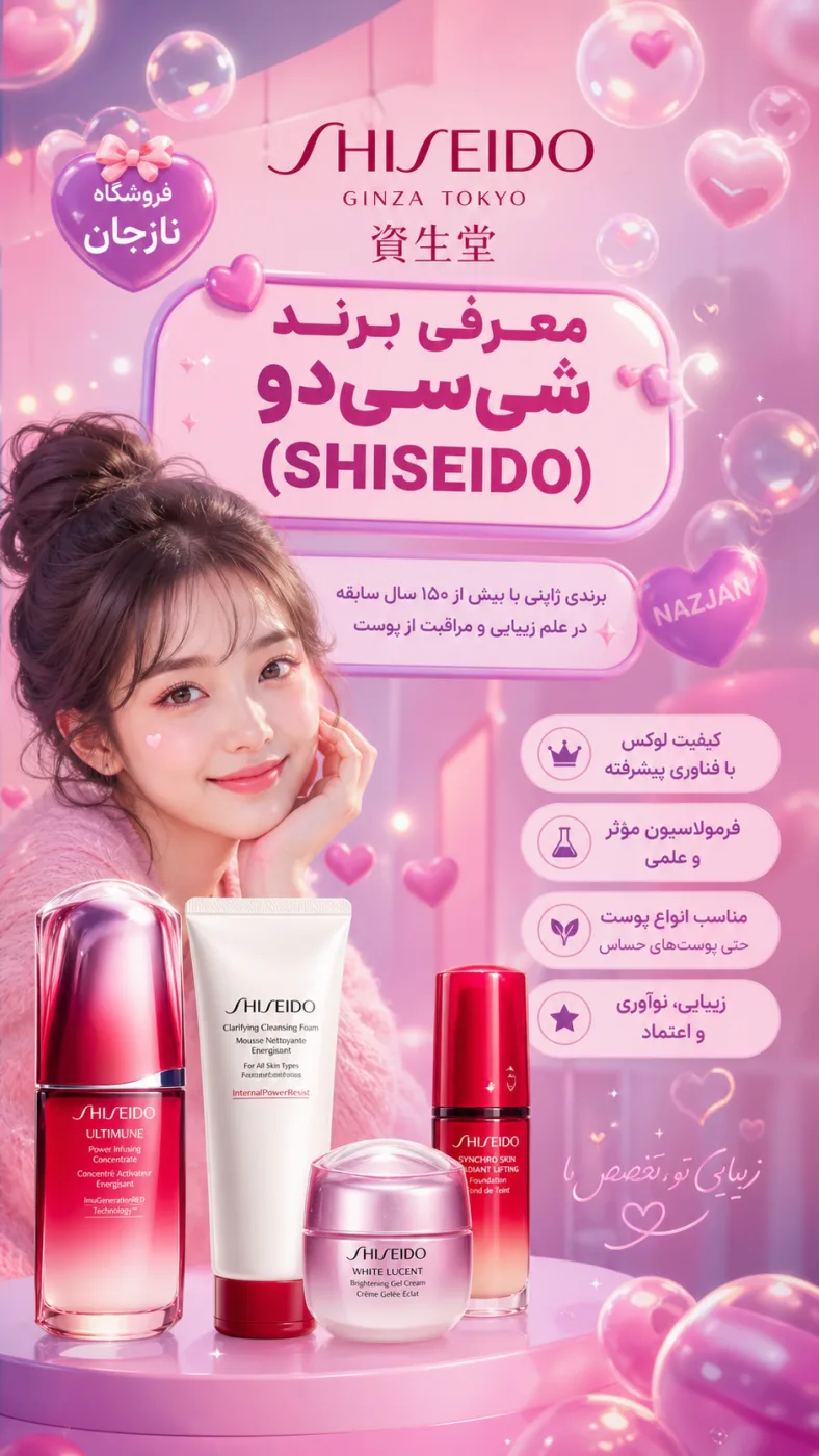 معرفی برند شی‌سی‌دو (SHISEIDO)