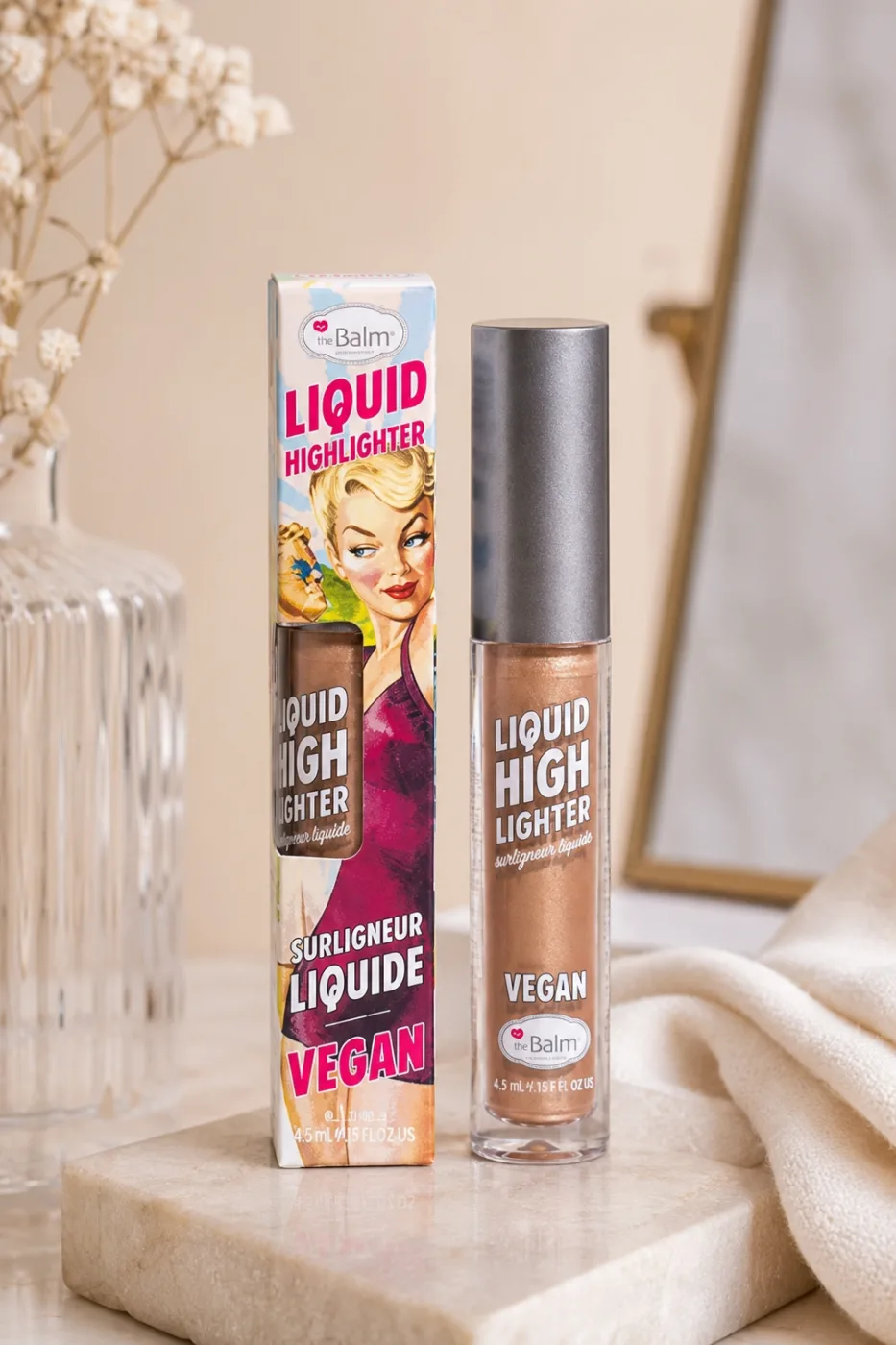 خرید هایلایتر مایع Better Light Than Ever Bej رنگ بژ برای درخشش طبیعی پوست دبالم The balm خرید هایلایتر مایع Better Light Than Ever Bej رنگ بژ برای درخشش طبیعی پوست دبالم The balm