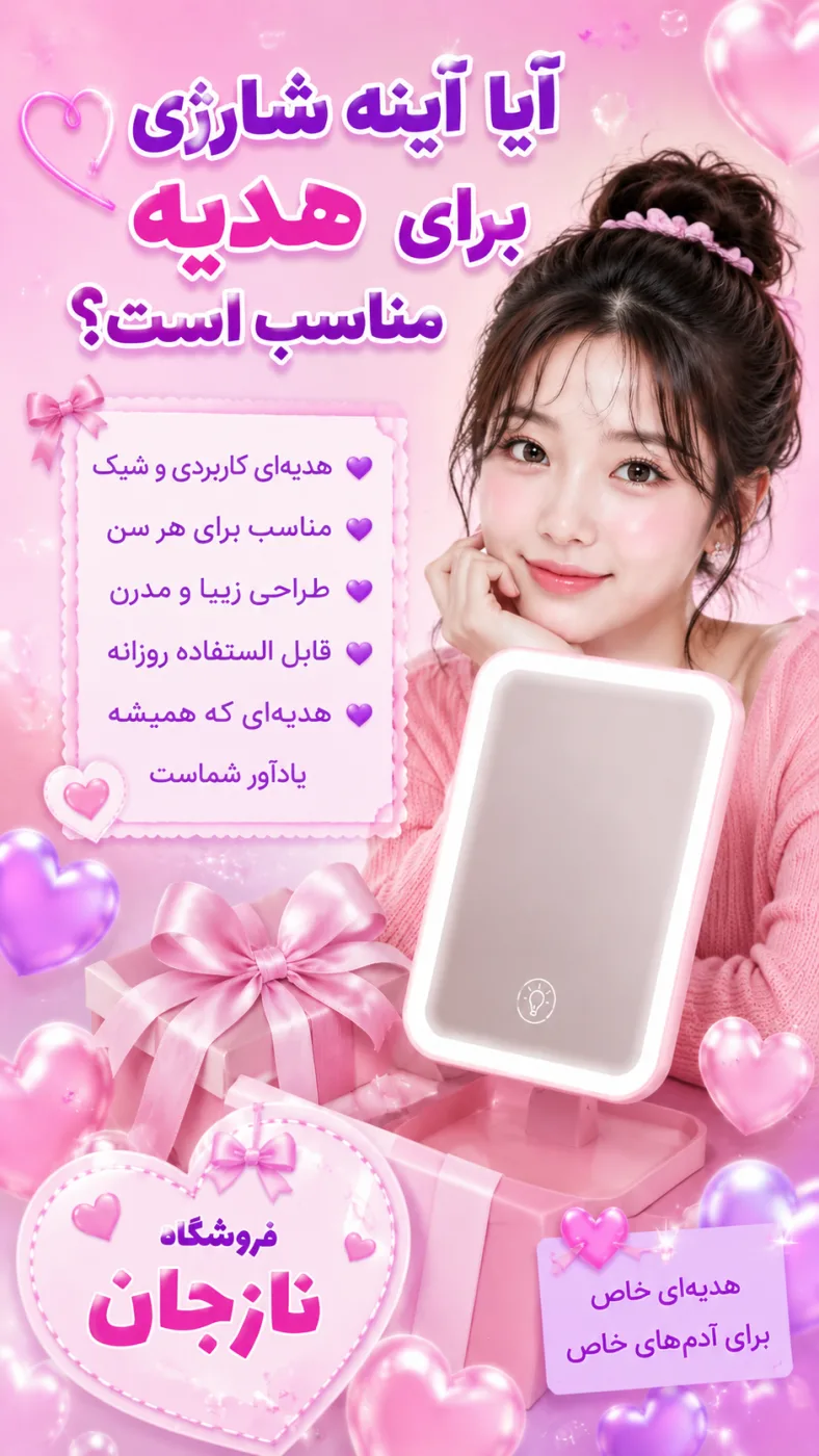 آیا آینه شارژی برای هدیه مناسب است؟