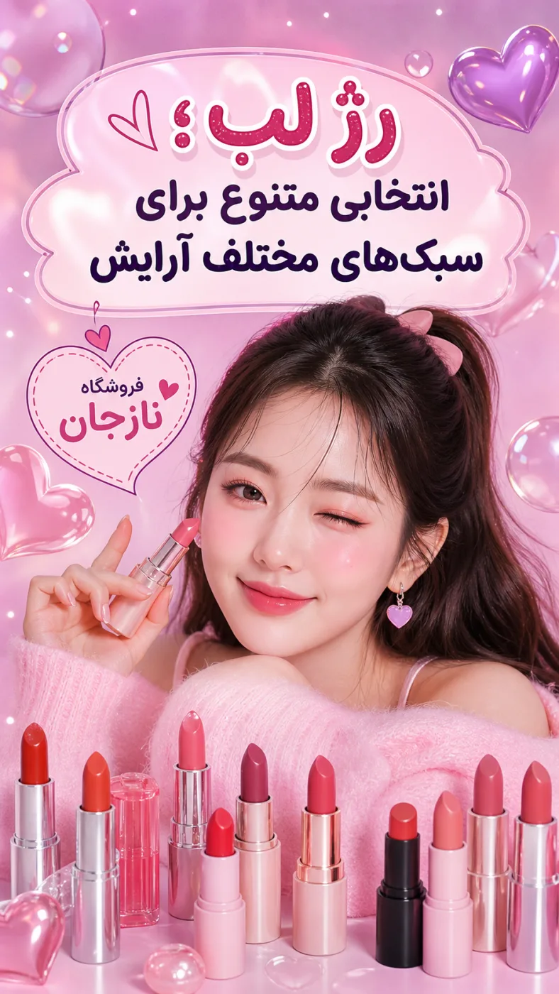 رژ لب؛ انتخابی متنوع برای سبک‌های مختلف آرایش